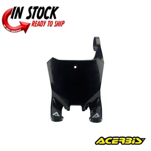 ACERBIS RAPTOR FRONT NUMBER PLATE BLACK HONDA 2022-24 CRF250R / 2021-24 CRF450R
