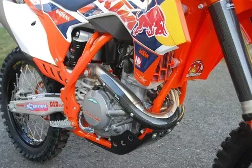 Moose By Eline Pipe Guard Fits Stock For KTM 450 500 XC 12-16, 450 SXF 13-15