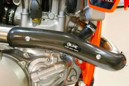 Moose By Eline Pipe Guard Fits Stock For KTM 450 500 XC 12-16, 450 SXF 13-15