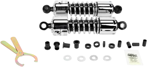 PROGRESSIVE SUSPENSION Fits 412 Series Shock - 11" - Standard - Chrome - H-D