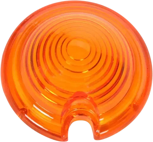 DRAG SPECIALTIES Fits Replacement Amber Lens For Bullet Light 165075-HC3