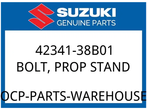 Suzuki OEM Part 42341-38B01 BOLT, PROP STAND