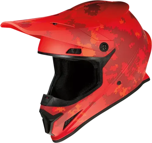 Z1R Rise Helmet - Digi Camo - Red - Large 0110-7283