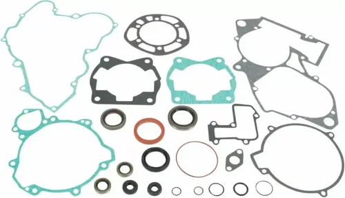 NEW MOOSE RACING 0934-0107 Complete Gasket Kit with Oil Seals KTM 125 1991 - 97