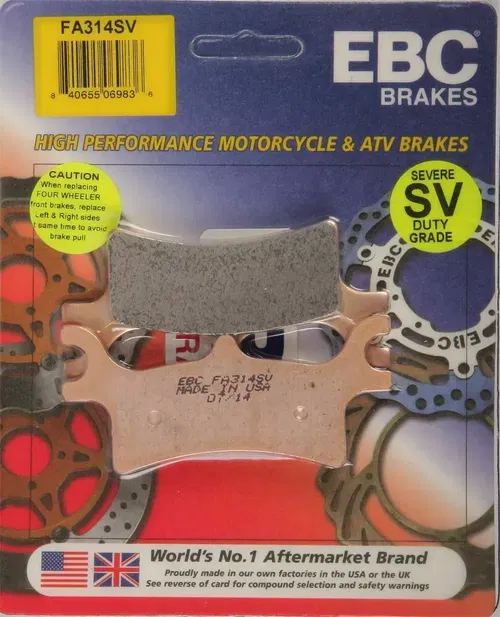 EBC SV Series Severe Duty Brake Pads FA314SV