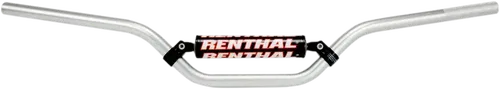 RENTHAL Fits 7/8" Off-Road Handlebar - 768 - 6" Trials - Silver 768-02-SI-04-254