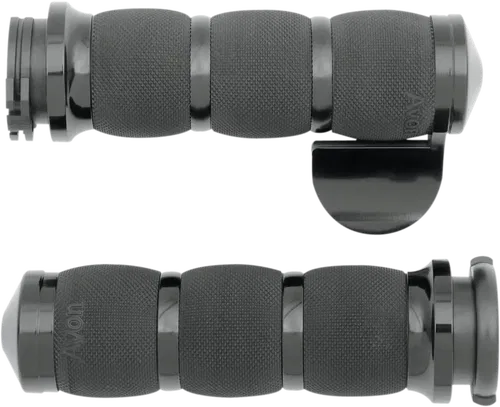 AVON GRIPS Fits 3-Ring Air Cushioned Grips - Throttle Boss - Anodized