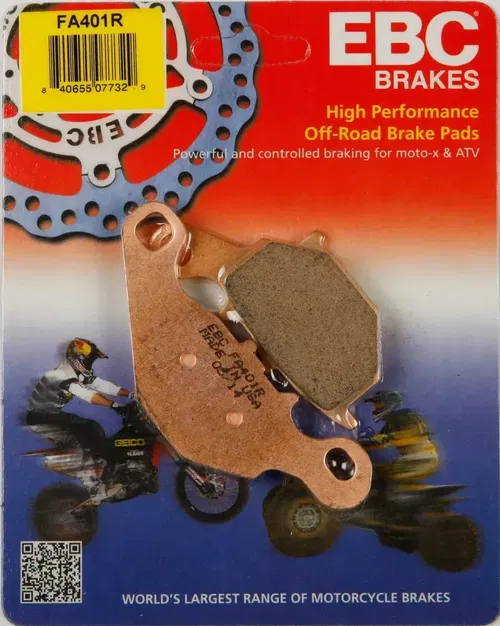 EBC R Series Long Life Sintered Brake Pads FA401R
