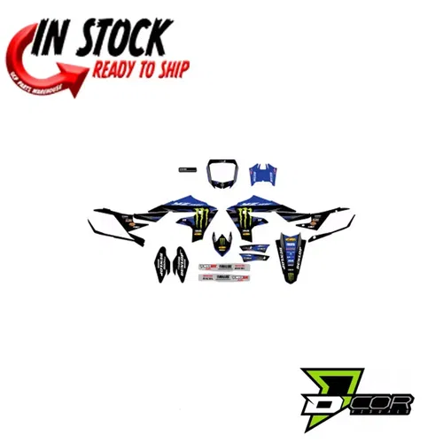 D'COR VISUALS COMPLETE MONSTER STAR RACING GRAPHICS 2018-2020 YZ450 20-50-604