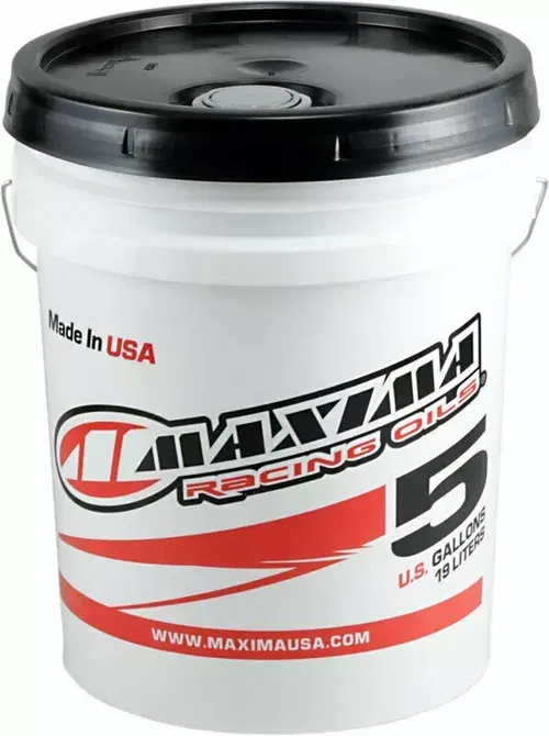 Maxima Racing Oil SynBlend Semi-Synthetic 4-Stroke Motor Oil | 10W-40 | 5 Gallon