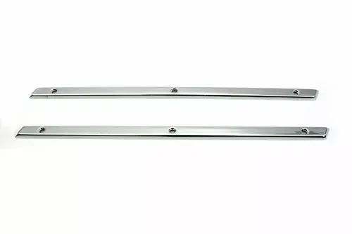 Chrome Steel Emblem Trim Strips for Harley Davidson by V-Twin