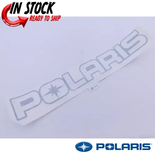 NEW OEM POLARIS WHITE DECAL 2014-2019 4 RZR GENERAL 1000 900 TURBO XP 7180049