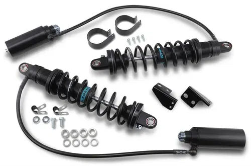 LEGEND SUSPENSION REVO ARC Remote Reservoir Shocks - Fits Standard - Black - 14"