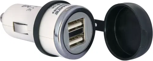 TecMate OptiMate USB 2100mA dual output USB charger Cigarette Lighter Plug O106