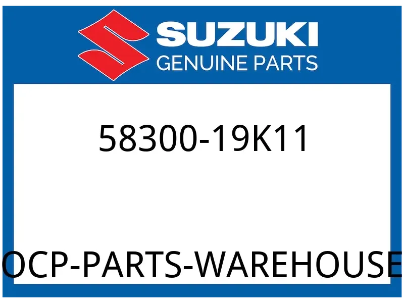 Suzuki OEM Part 58300-19K11 CABLE ASSY,THROTTLE NO.2