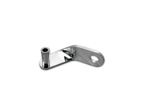 V-Twin Chrome Carburetor Cable Support Bracket for Harley Davidson Bendix