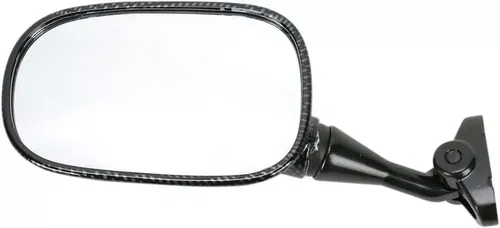 Left Mirror Replacement - Carbon Fiber Look Emgo 20-87034 02-03 Honda CBR954RR