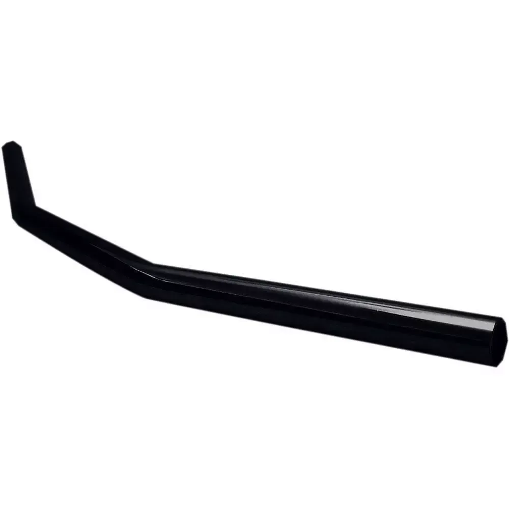 Flanders 1" Narrow Center 18° Drag Bars Handlebars Knurled Dimpled Harley Black