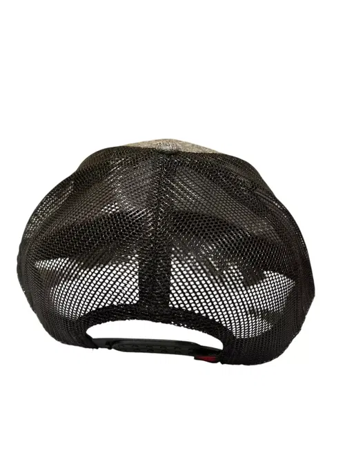 SUZUKI MESH HAT CAP HAYABUSA KANJI LOGO BLACK HEATHER GREY GENUINE OEM NEW