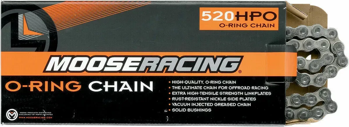 Moose Racing 520 HPO Motorcycle/ATV O-Ring Chain 110 Links M573-00-110