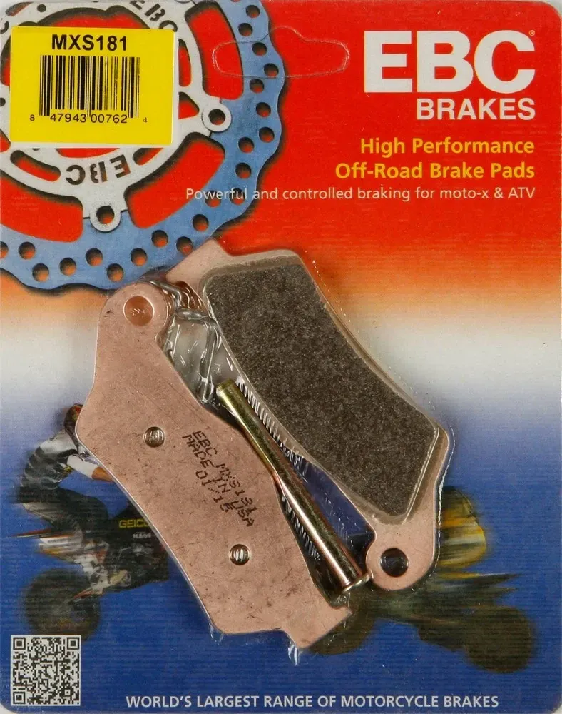 EBC MXS Series Race Sintered Brake Pads MXS181