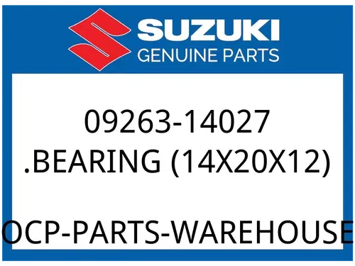 Suzuki OEM Part 09263-14027 BEARING, GEAR SHIFT SHAFT