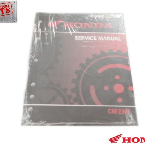 New Service Manual 2003-2014 CRF230F OEM Honda Shop Repair Maintenance Book