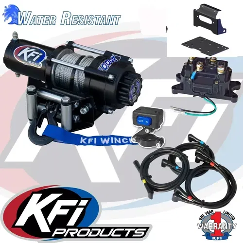 KFI WINCH 2000 LBS AND MOUNT KIT W MOUNT HONDA 2003-2023 RINCON 650 680