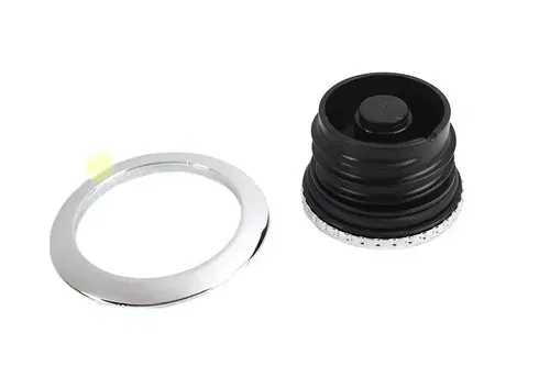 Flush Mount Gas Cap Chrome fits Harley Davidson 38-7059