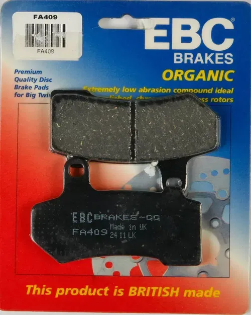 EBC Organic  Brake Pads FA409