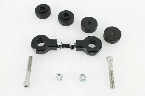 Top Engine Mount Stabilizer Kit Black for Harley Davidson by V-Twin  31-0363