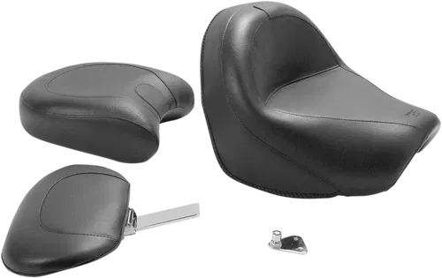 MUSTANG Fits Seat - Vintage - Wide - Touring - With Driver Backrest - Two-Piece