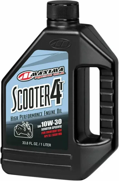 Maxima Racing Oil Scooter 4T 4-Stroke Motor Oil | 10W-30 | 1 Liter | 30-22901