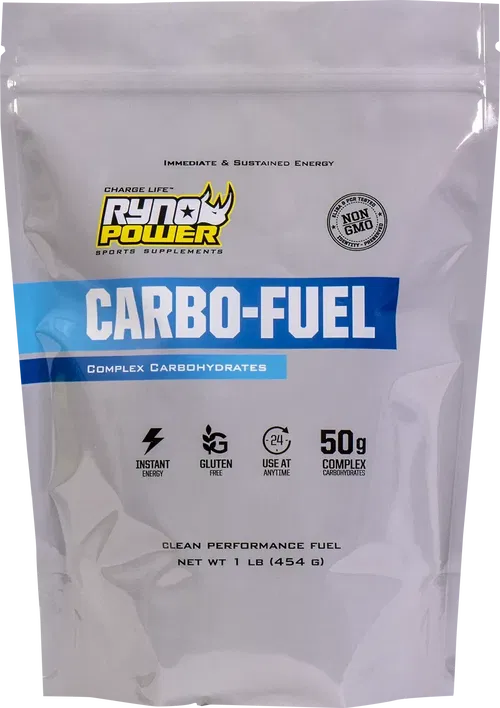 RYNO POWER Carbo-Fuel Powder - 1 lb - 10 Servings 1LB-CAR