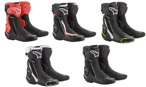 2020 Alpinestars SMX Plus V2 Track Motorcycle Vented Boots - Pick Size/Color