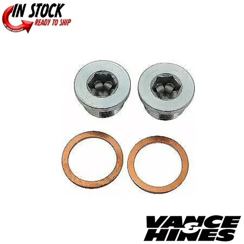 Vance & Hines 16925 O2 02 Sensor Port Bung Plugs Kit 18mmx1.5mm
