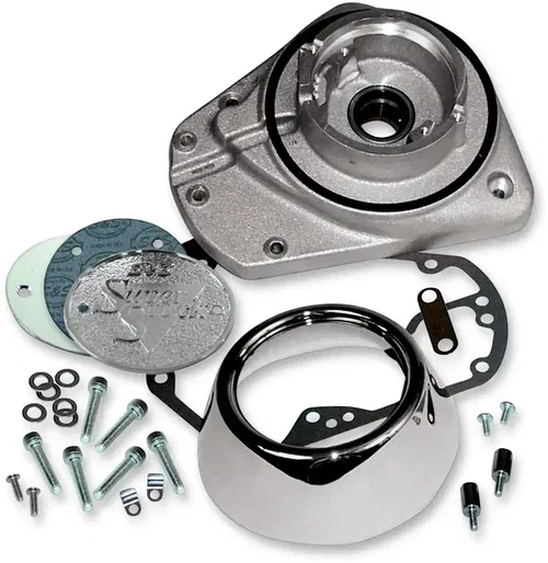 S&amp;S CYCLE Cam Cover - Natural 31-0203