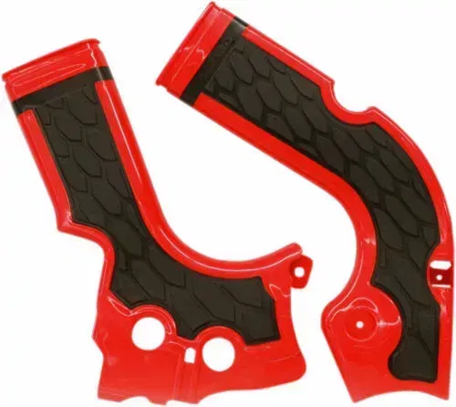 Acerbis X-Grip Red Frame Guards for Honda CRF 450 R RX 2017 2630711018