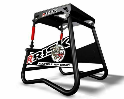 RISK RACING ADJUSTABLE TOP STAND WITH MAGNETIC SIDE PLATES MOTOCROSS MX OFFROAD