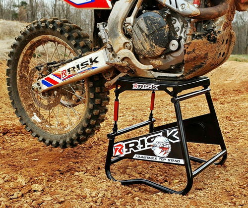 RISK RACING ADJUSTABLE TOP STAND WITH MAGNETIC SIDE PLATES MOTOCROSS MX OFFROAD