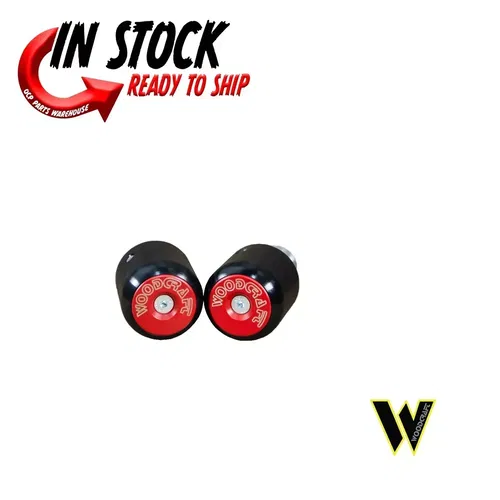 WOODCRAFT RACING FRAME SLIDER KIT RED PUCKS HONDA 2017-2023 CBR1000RR