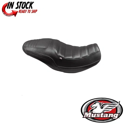Mustang Tripper Fastback Seats Black Tuck and Roll 0810-2134