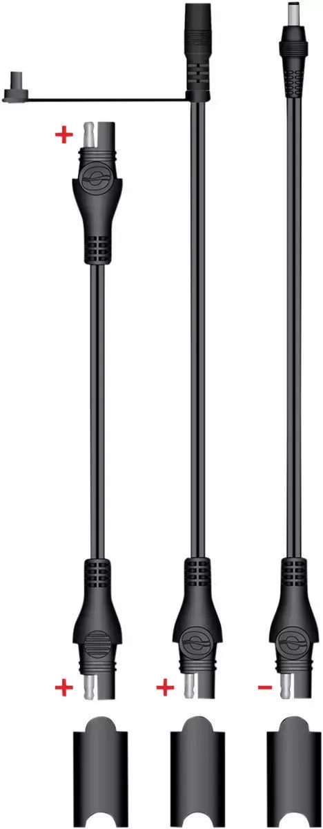 TecMate OptiMate Adapter Kit 3 Piece SAE to DC 2.5mm O67