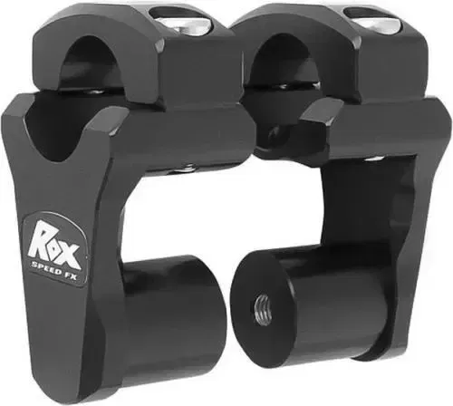 Rox Black Anodized 2 Inch Pivoting Handlebar Riser For 1 1/8 Bars For BMW KTMs