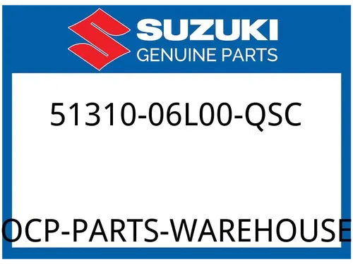 Suzuki OEM Part 51310-06L00-QSC .BRACKET,UPPER (SILVER)