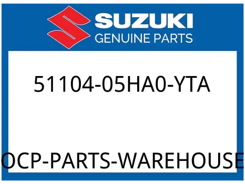 Suzuki OEM Part 51104-05HA0-YTA DAMPER ASSY, FRONT FORK LH