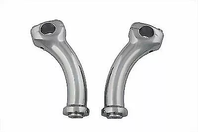 5-3/4" Fatty Pullback Riser Kit Chrome for Harley Davidson by V-Twin
