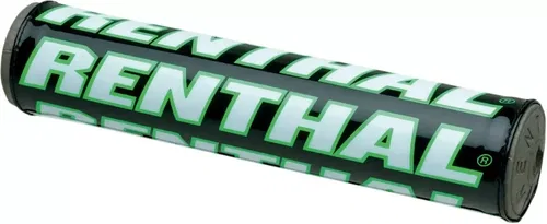 Renthal P286 Team Issue SX Crossbar Pad 9.5in./240mm Black/Green/White