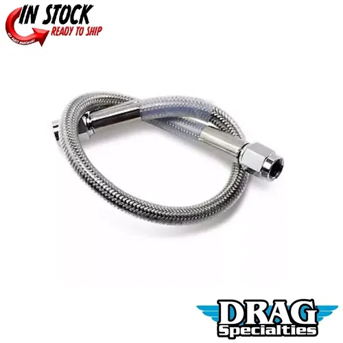 DRAG SPECIALTIES DS098812 Universal Brake Line- Clear - 12"