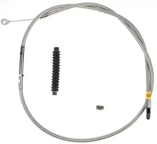 Barnett Clutch Cable +8 Stainless Braided #102-30-10005-08 Harley Davidson